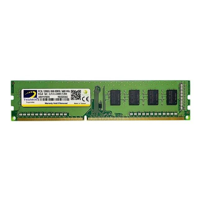 TwinMOS 8GB DDR3 1600MHz 1.35V (MDD3L8GB1600D)