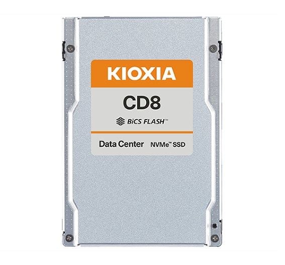 Kioxia CD8-R Enterprise 3.84TB 2.5'' RI NVMe SSD