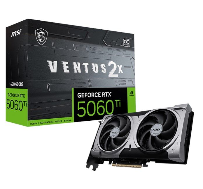 MSI GeForce RTX 5060 TI 16G Ventus 2X Plus GD7