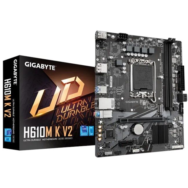 Gigabyte H610M K V2 D5 1700P Vga Hdmi Usb3.2