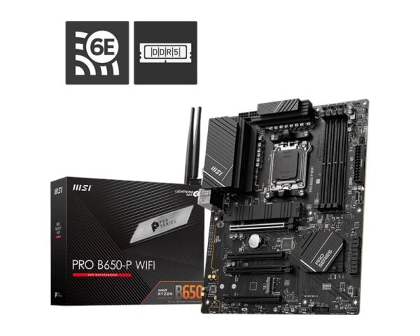 MSI Pro B650-P Wifi D5 AM5 Hdmi Dp