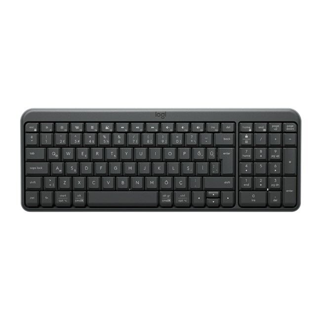 Logitech K250 Kompakt Bluetooth Klavye Grafit