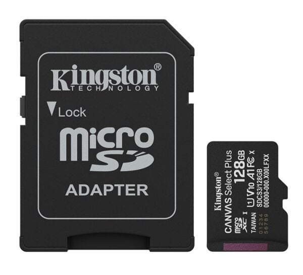 Kingston 128GB Micro SD Gen3 150MB/s SDCS3/128GB