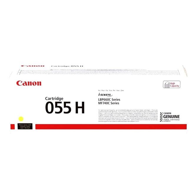 Canon CRG-055H Y Sarı Toner Kartuş