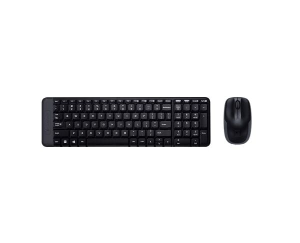 Logitech MK220 Kablosuz Set Siyah (920-003163)