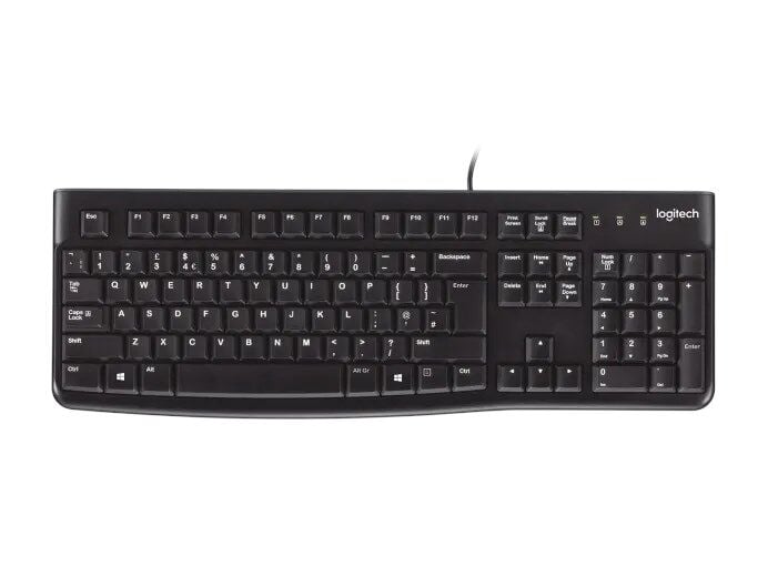 Logitech K120 Kablolu Klavye Siyah (920-002505)