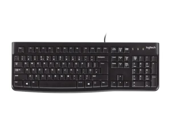 Logitech K120 Kablolu Klavye Siyah (920-002505)