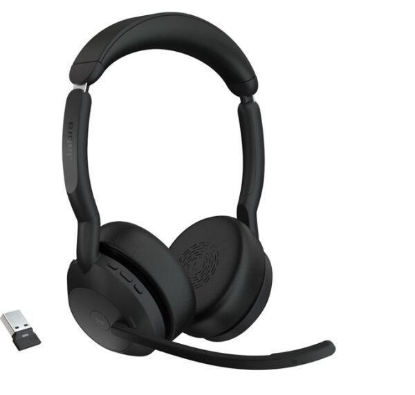 Jabra Evolve2 55 Link380a MS Stereo Siyah