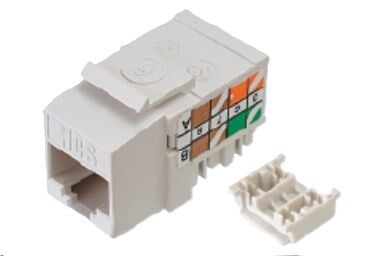 HCS UTP Cat6 Keystone Jack (J6E-00873)