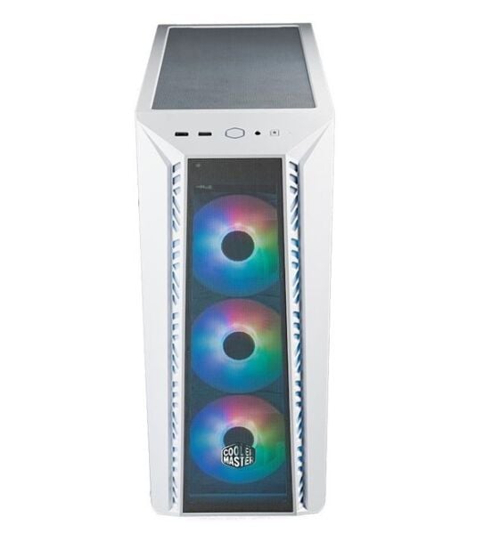Cooler Master (MB 520) TG ARGB Beyaz (Psu yok)