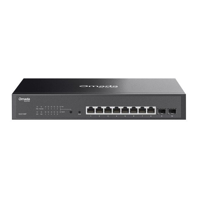 Omada 10Port Gigabit 8xPoE 150W (SG2210MP)