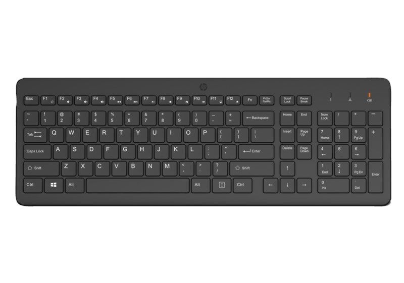 HP 225 Kablosuz Klavye Siyah (805T1AA)