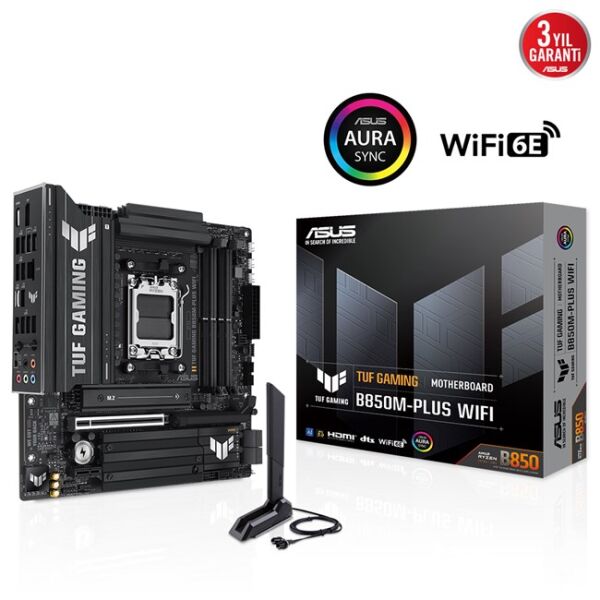 Asus Tuf Gaming B850M-Plus Wifi AM5 D5 Type-C
