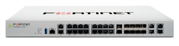 FortiGate-100F Hardware plus 3 Year FortiCare Premium and FortiGuard Unified Threat Protection (UTP)