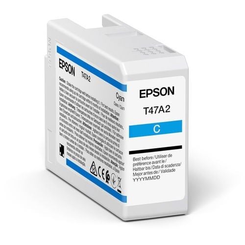 Epson T47A2 Cyan Mavi