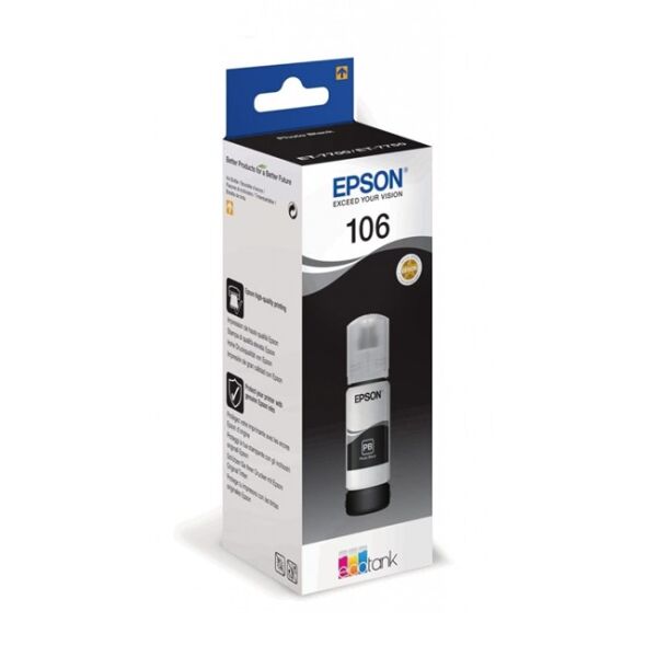 Epson 106 Siyah Şişe Kartuş (C13T00R140)