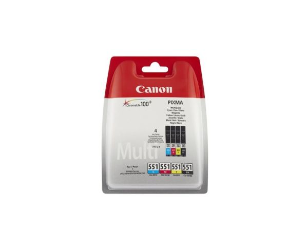 Canon Cli-551 BK/C/M/Y Dörtlü Paket