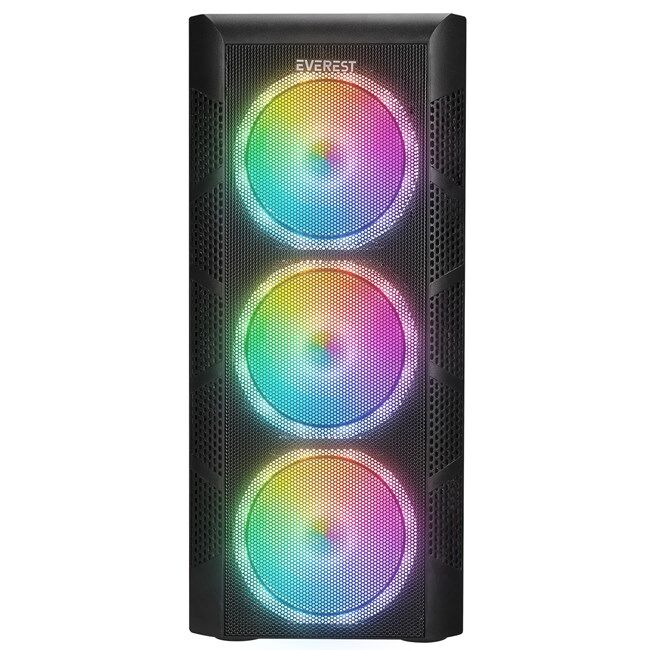 Everest Crest V1 Mesh TG RGB Fan Mid Tower