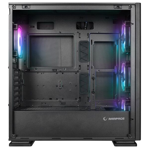 Everest Rampage Vanguard V2 Mesh TG RGB Fan E-Atx