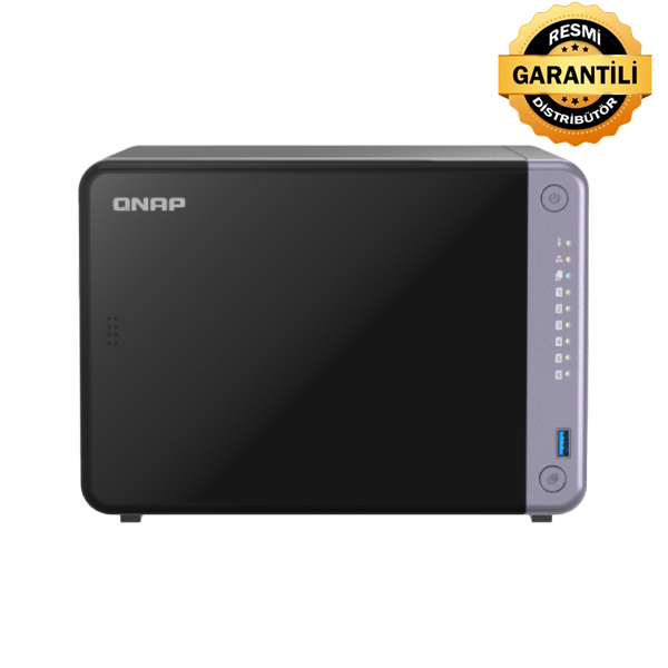 QNAP TS-632X 4G NAS Depolama Ünitesi (Resmi Distribütör Garantili)