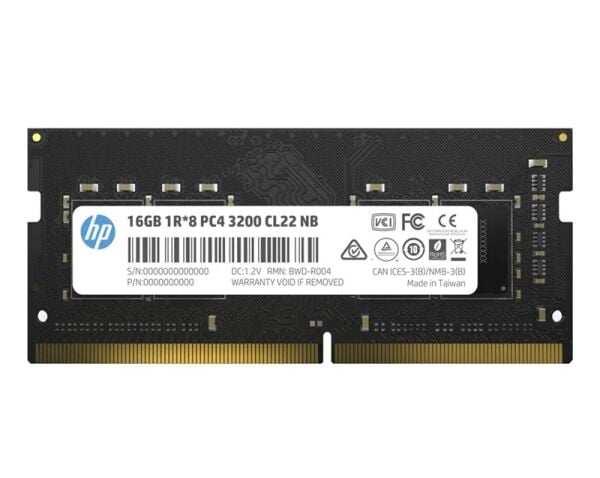 HP 16GB SoDIMM DDR4 3200MHz S1 2E2M7AA