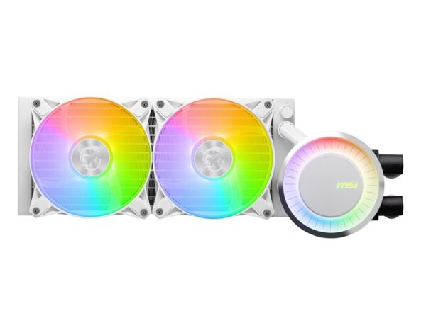 MSI Mag Coreliquid E240 240 mm Beyaz Sıvı Soğutucu