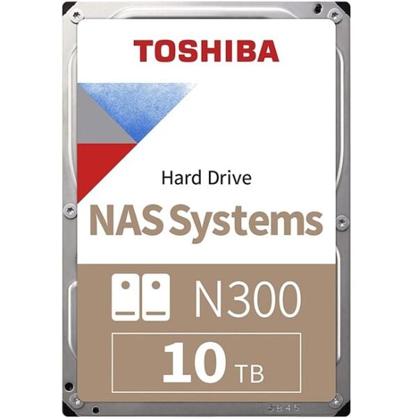 Toshiba N300 10TB 7200Rpm 512MB - MN10ADA10TS