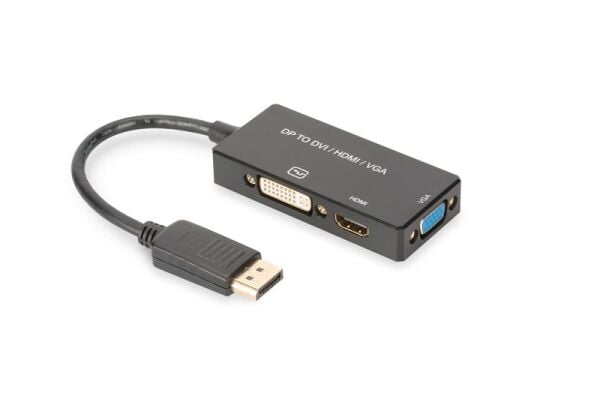 Digitus DisplayPort to VGA+ HDMI + DVI Çevirici