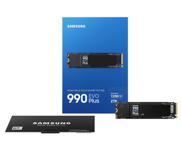 Samsung 990 Evo Plus 2TB M.2 NVMe (7250-6300MB/s)