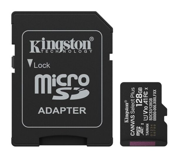 Kingston 128GB Micro SD Gen3 150MB/s SDCS3/128GB