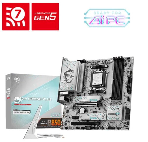 MSI B850M Gaming Plus Wifi AM5 Ryzen D5 Dp Type-C