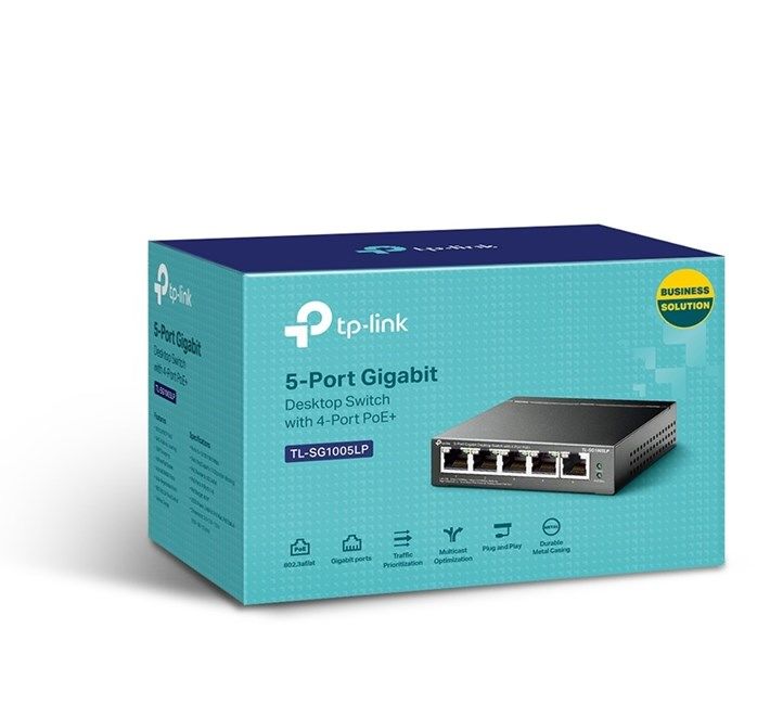 Tp-Link TL-SG1005LP 5 Port Gigabi 4Port Poe Switc