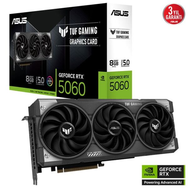 Asus GeForce RTX 5060 8GB Tuf Gaming GD7 128Bit