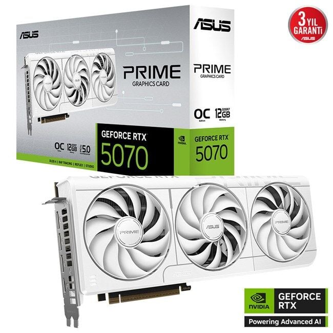 Asus GeForce RTX5070 12G Prime OC GD7 192Bit W