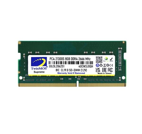 TwinMOS 8GB DDR4 2666MHz (MDD48GB2666N) (NB)