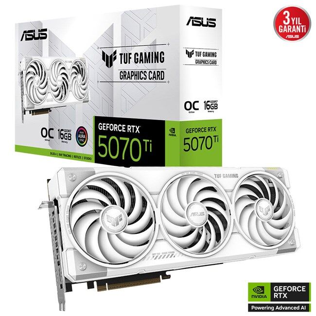 Asus GeForce RTX5070TI 16G TUF Gaming OC W 256B