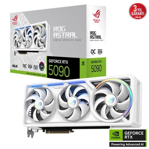 Asus GeForce RTX 5090 32GB Rog Astral OC GDDR7 W