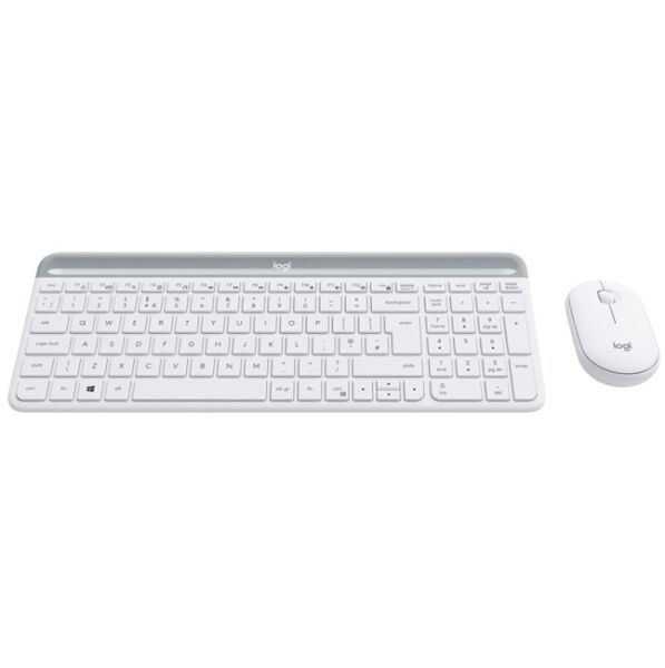 Logitech MK470 ince Kablosuz Set Beyaz 920-009436