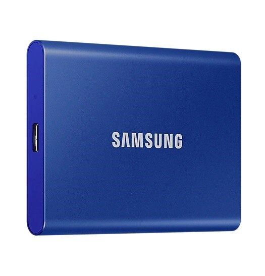 Samsung T7 1TB Usb 3.2 Gen 2 Type-C Mavi