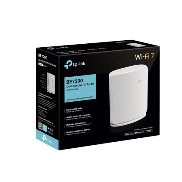 Tp-Link Archer BE7200 Çift Bant Wi-Fi7 Router