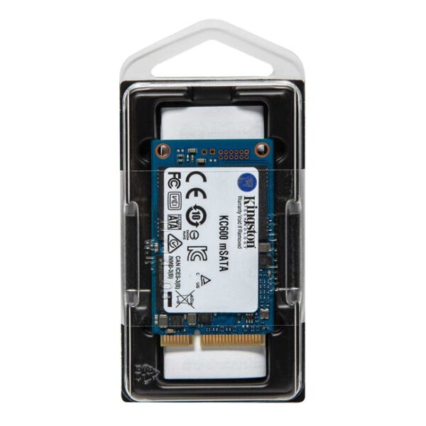 Kingston KC600 512GB mSATA SSD (550-500MB/s)