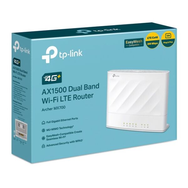 Tp-Link Archer MX700 Çift Bant LTE/4G Router