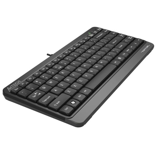 A4-Tech Mini Kablolu Klavye Gri (FK11)