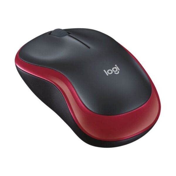 Logitech M185 Kablosuz Mouse Siyah-Krmz 910-002237