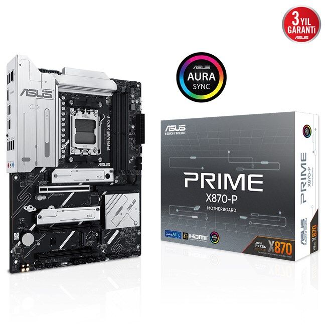 Asus Prime X870-P AM5 D5 Hdmi Type-C