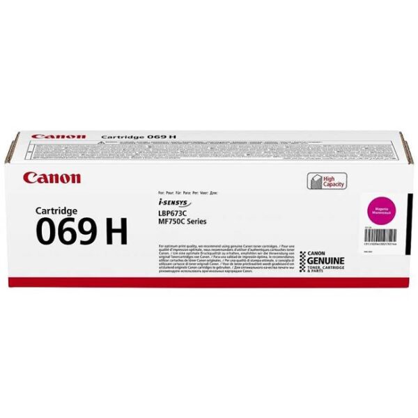 Canon CRG-069H M Kırmızı Toner