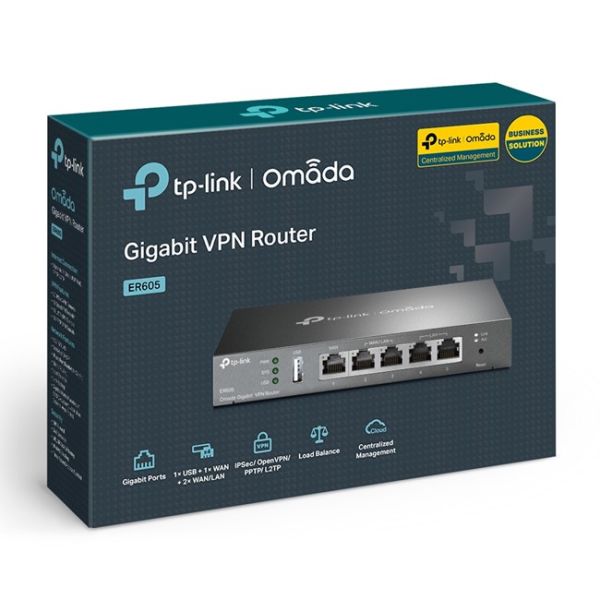 Tp-Link omada ER605 Gigabit VPN Router V2