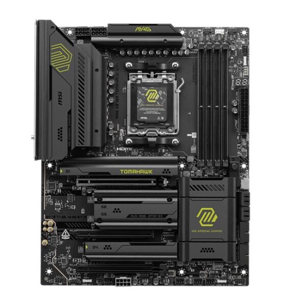 MSI Mag X870E Tomahawk Wifi AM5 Ryzen D5 Type-C