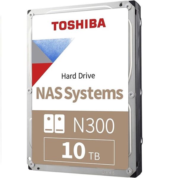 Toshiba N300 10TB 7200Rpm 512MB - MN10ADA10TS
