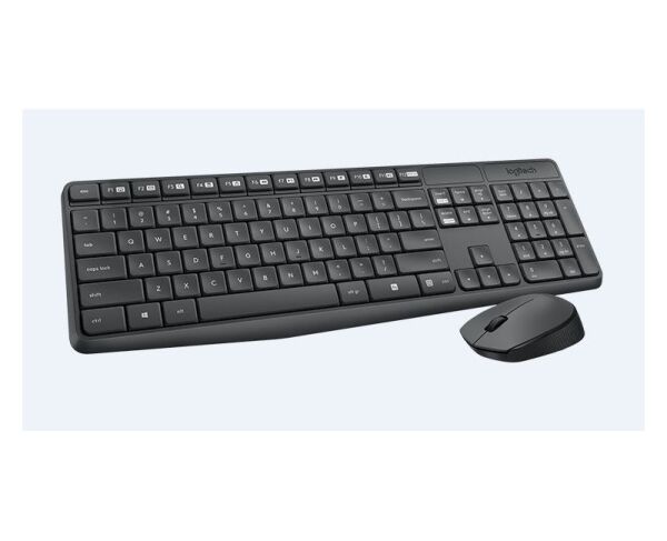 Logitech MK235 Kablosuz Set Siyah (920-007925)